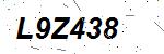 CAPTCHA verification image containing distorted text characters