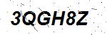 CAPTCHA verification image containing distorted text characters