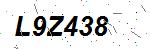 CAPTCHA verification image containing distorted text characters
