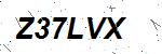 CAPTCHA verification image containing distorted text characters