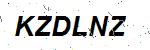 CAPTCHA verification image containing distorted text characters