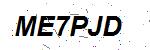 CAPTCHA verification image containing distorted text characters