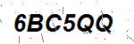 CAPTCHA verification image containing distorted text characters