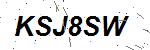 CAPTCHA verification image containing distorted text characters