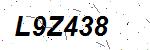CAPTCHA verification image containing distorted text characters