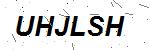 CAPTCHA verification image containing distorted text characters