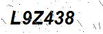 CAPTCHA verification image containing distorted text characters