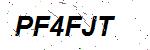 CAPTCHA verification image containing distorted text characters