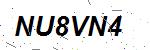 CAPTCHA verification image containing distorted text characters
