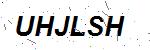 CAPTCHA verification image containing distorted text characters