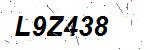 CAPTCHA verification image containing distorted text characters