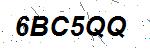 CAPTCHA verification image containing distorted text characters