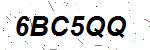 CAPTCHA verification image containing distorted text characters