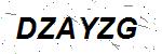 CAPTCHA verification image containing distorted text characters