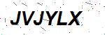 CAPTCHA verification image containing distorted text characters
