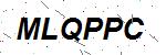 CAPTCHA verification image containing distorted text characters