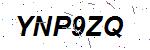 CAPTCHA verification image containing distorted text characters