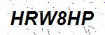 CAPTCHA verification image containing distorted text characters