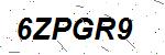 CAPTCHA verification image containing distorted text characters
