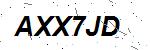 CAPTCHA verification image containing distorted text characters