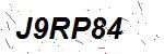 CAPTCHA verification image containing distorted text characters
