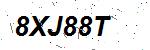 CAPTCHA verification image containing distorted text characters