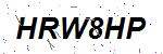 CAPTCHA verification image containing distorted text characters