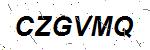 CAPTCHA verification image containing distorted text characters