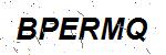 CAPTCHA verification image containing distorted text characters