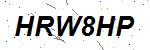 CAPTCHA verification image containing distorted text characters