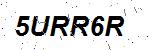 CAPTCHA verification image containing distorted text characters