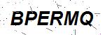 CAPTCHA verification image containing distorted text characters