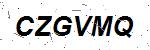 CAPTCHA verification image containing distorted text characters