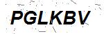 CAPTCHA verification image containing distorted text characters