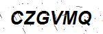 CAPTCHA verification image containing distorted text characters