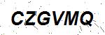 CAPTCHA verification image containing distorted text characters