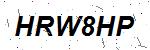 CAPTCHA verification image containing distorted text characters