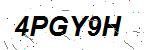 CAPTCHA verification image containing distorted text characters