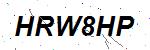 CAPTCHA verification image containing distorted text characters