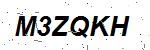 CAPTCHA verification image containing distorted text characters