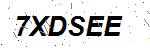 CAPTCHA verification image containing distorted text characters