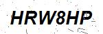 CAPTCHA verification image containing distorted text characters