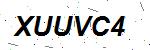CAPTCHA verification image containing distorted text characters