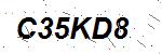 CAPTCHA verification image containing distorted text characters