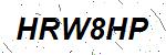 CAPTCHA verification image containing distorted text characters