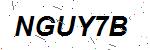 CAPTCHA verification image containing distorted text characters