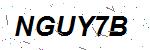 CAPTCHA verification image containing distorted text characters