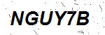 CAPTCHA verification image containing distorted text characters