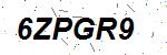 CAPTCHA verification image containing distorted text characters
