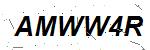 CAPTCHA verification image containing distorted text characters